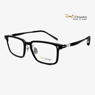 CHIYOKO 8305 日本千代子手工眼鏡 限量碳纖維時尚超輕商務斯文方形全框男士眼鏡 日系男生眼鏡框【幸子眼鏡】