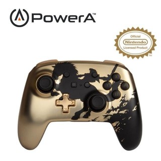 PowerA 任天堂官方授權增強款藍芽5.0 無線遊戲手把限量款1518805-02-黃金騎士