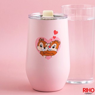 韓國大創 Daiso 奇奇蒂蒂 不鏽鋼 保溫杯 460ml 保冰杯 隨行杯 不鏽鋼杯 花栗鼠 迪士尼 正版 可愛 水杯