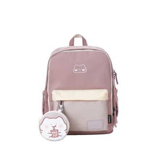 【HC STORE】【胖才可愛聯名款】中款雙主袋海豹後揹包-紫色款
