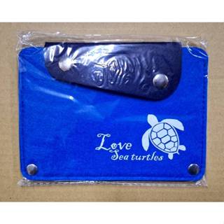 羊毛氈萬用收納夾 綠蠵龜證件套 玳瑁卡片夾 信用卡夾love sea turtles收納套 海龜收納夾 車票卡套 悠遊卡
