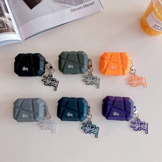 現貨☀️六色隕石紋斯圖西Airpods4保護套蘋果無線藍芽1/2/3代耳機殼AirpodsPro保護殼4代耳機套新三代