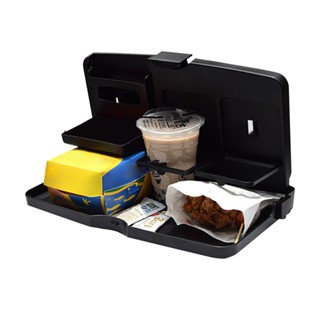 QIDINA 汽車椅背收納餐桌/車用飲料架/車用餐桌-A