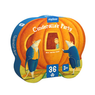 MiDeer 童話藝術拼圖-灰姑娘｜童話故事拼圖｜觀察力專注力提升｜親子藝術拼圖 6936352532071