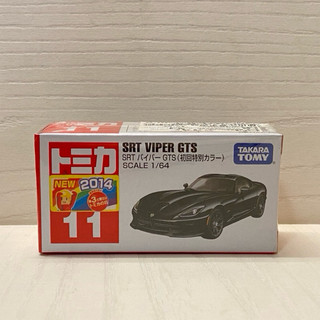 絕版 Tomica 多美小汽車 No.11 SRT Viper GTS 初回特別仕樣