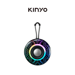 【KINYO】Ringbot 機械型藍芽喇叭 (BTS) USB隨身碟 TWS 全音域喇叭 藍芽喇叭 無線藍芽喇叭