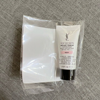 專櫃正品 YSL 名模肌密光幻防護妝前乳 玫瑰粉 5ml
