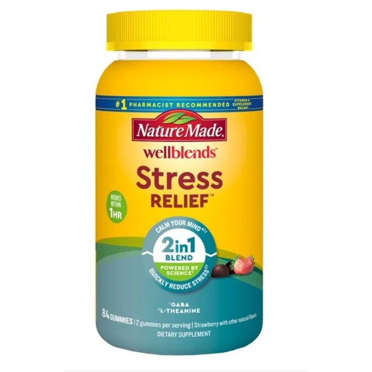 ♡*ﾟ現貨*☆*美國好市多 Nature Made 萊萃美 Stress Relief 緩解壓力軟糖84顆(2026/1