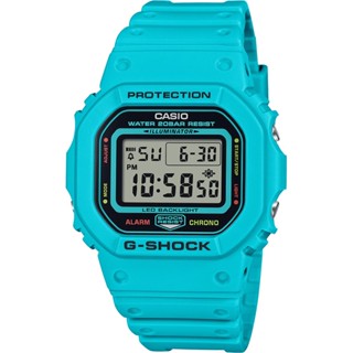 【CASIO】G-SHOCK 最經典的款式 活力動感藍 DW-5600EP-2 臺灣卡西歐公司貨
