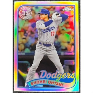 MLB 球員卡 道奇 Shohei Ohtani 大谷翔平 2024 Topps Chrome 棒球 亮面特卡