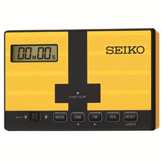 現貨🔥【臺灣精工公司貨(保固一年)SEIKO 日本精工 計時器 倒數計時/碼表功能(QHL098Y)黃/10X6.5cm