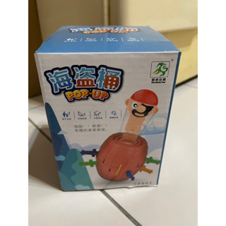 （二手）迷你海盜桶遊戲