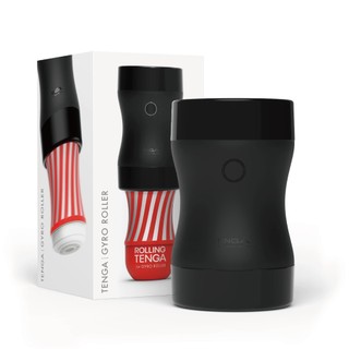 送300ml潤滑液 日本TENGA GYRO ROLLER迴炫控電動控制器飛機杯(不含GYRO CUP)自慰杯