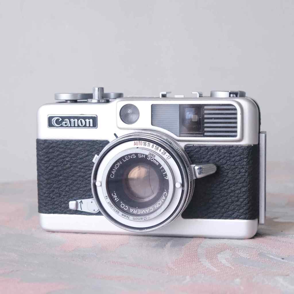 Canon Demi EE17 大光圈 半格 底片相機