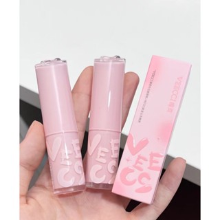 【臺灣現貨】VEECCI唯資 水漾精華口紅 保濕滋潤護唇膏 固體唇蜜 水光鏡面唇釉 唇部色打底 自然顯白 不粘杯