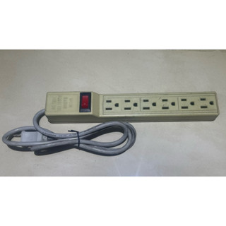 二手 1開6孔 延長線插座 15A 1650W