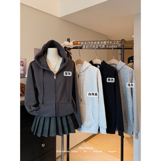 Z.Zebra🦓預購🖤韓版加絨情侶連帽拉鍊外套 情侶款 情侶裝 情侶服飾 外套 開衫 連帽外套 寬鬆外套 拉鍊外套