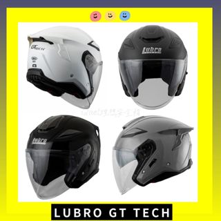現貨 免運 LUBRO GT TECH 素色 內墨片 LUBRO安全帽 四分之三 Ideal理想安全帽