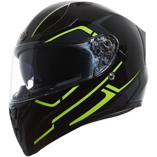【極度風速】TORC T15 雙鏡片全罩式安全帽 RUSH 螢光黃黑 進口帽 DOT ECE T-15