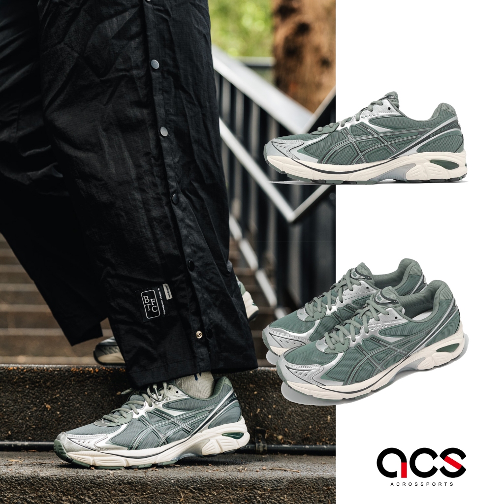Asics 休閒鞋 GT-2160 男女鞋 液態銀 綠 復古慢跑鞋 亞瑟士 運動鞋 [ACS] 1203A320402