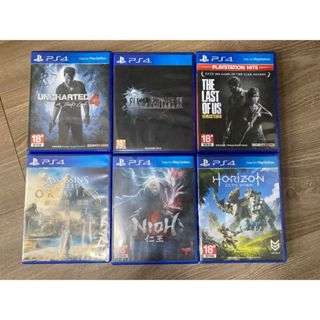 【正版二手PS4遊戲片】仁王1、最後生還者1、太空戰士15新帝國、秘境探險4盜賊末路、地平線1、刺客教條起源