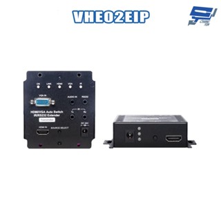 昌運監視器 VHE02EIP HDMI RS232 IR PoH CAT.5e單線延長器T+R(請來電洽詢)
