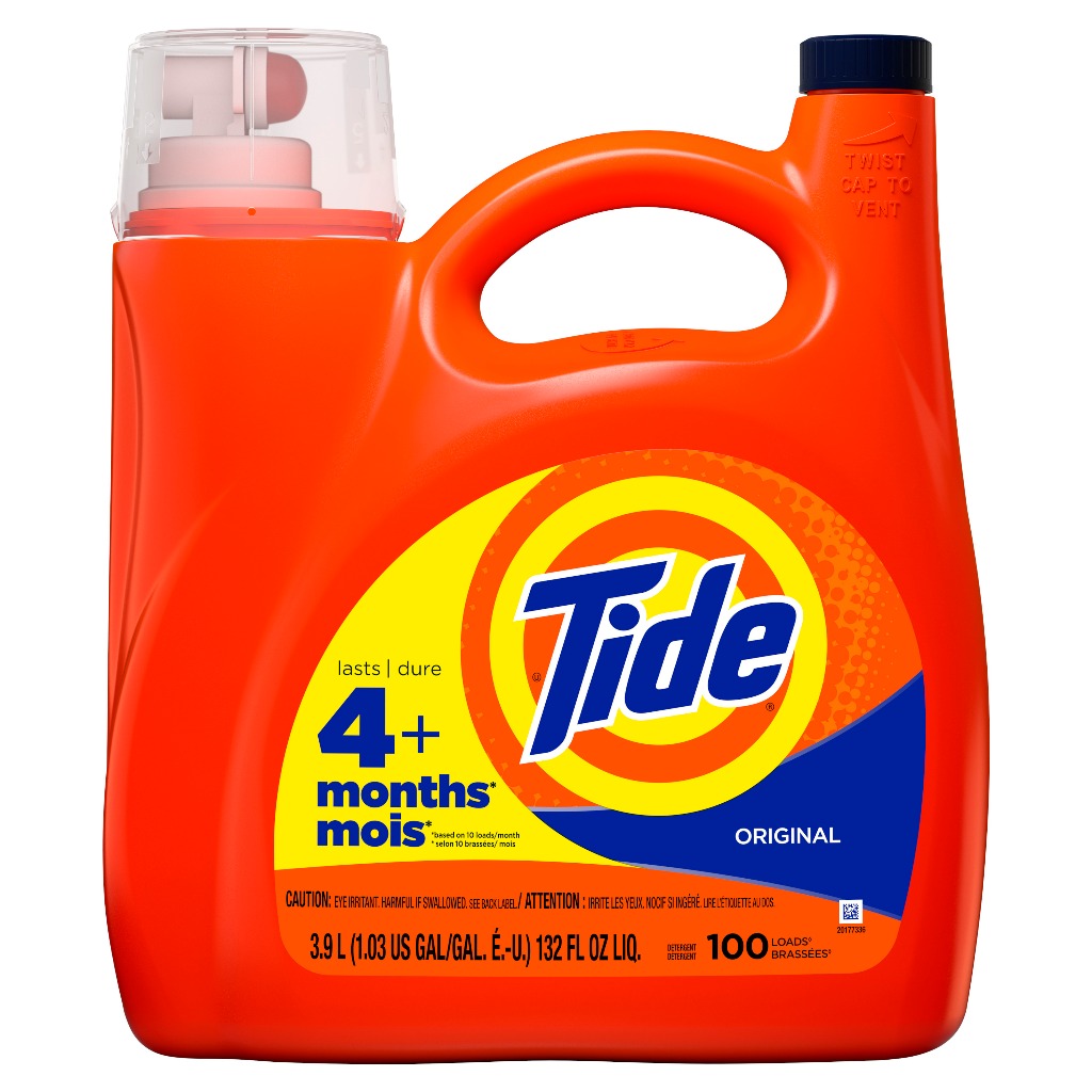 汰漬 Tide 汰漬2倍超濃縮洗衣精 132oz