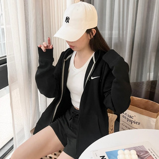 【KT USA】Nike 經典款 運動外套 連帽棉外套 厚磅 內刷毛 運動外套 情侶外套 G23451-010
