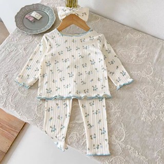 🍼小奶蓋kids🍼現貨🍼 女童套裝 春秋冬 德絨 居家服 秋衣秋褲套裝 中小童 男女寶寶 長袖長褲