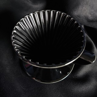 【新色黑】珈堂星芒濾杯-極 Kadou & Hasami波佐見燒 M1 適用1-2人份 黑/白《vvcafe》
