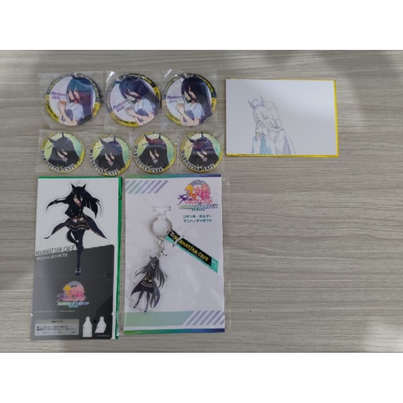 【宅居小鋪】日版 賽馬娘 曼哈頓咖啡 徽章 新時代之門 劇場版 曼城茶座