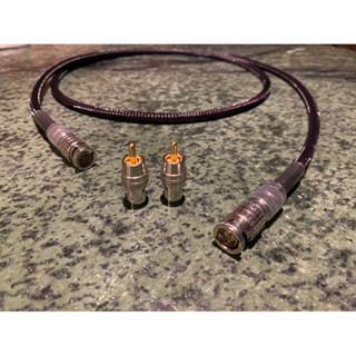 [ 沐耳 ] 75 歐姆數位同軸SPDIF訊號線 Canare BNC / RCA + Apogee經典Wyde Eye