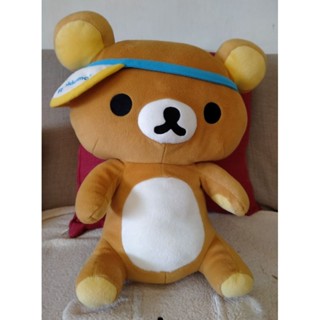 【現貨】 巨無霸 Rilakkuma 運動風 拉拉熊 懶懶熊 牛奶熊 蜜茶熊 小白熊 娃娃 玩偶 拉拉熊娃娃 牛奶熊娃娃