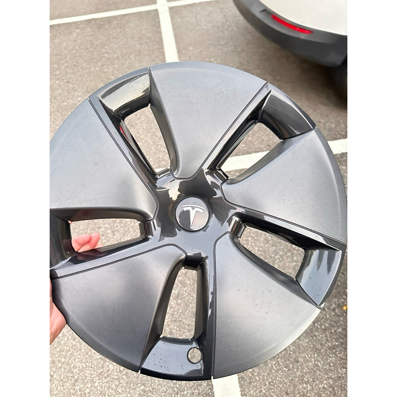 特斯拉Model3 tesla sr 後驅版原廠節能蓋 4輪一組