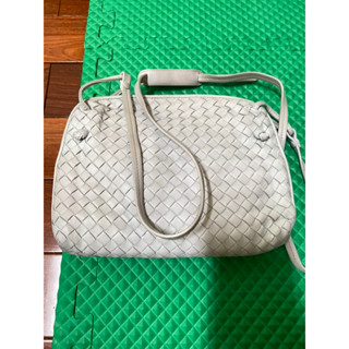 二手 BOTTEGA VENETA 貝殼包 編織包 顏色 淡藕紫色 裸包