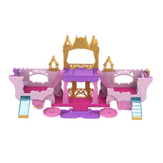 玩具研究中心 現貨 美泰兒 MATTEL 迪士尼公主- 城堡馬車遊戲組合