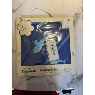 彌月禮盒德國PlayShoes 純棉嬰兒童造型連帽斗篷浴巾/浴袍