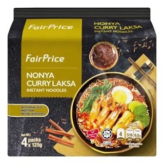 新加坡必買代購 FairPrice NTUC 娘惹咖哩叻沙泡麵