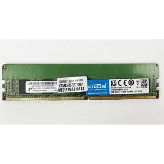 Micron MTA9ASF1G72PZ-2G6D1 | 8g ddr4 2666 ECC DIMM 二手品