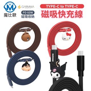 GARMMA Type-C to Type-C 磁吸快充線 充電線 傳輸線 適用 iPhone 16 15 三星 S24