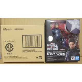 萬代 S.H.Figuarts SHF 魂商店 獵鷹與酷寒戰士 巴奇 巴恩斯 附支架底盤