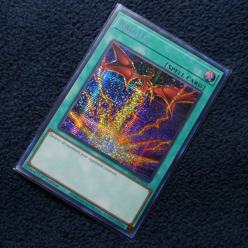 正版遊戲王 MP24-EN056 美英1刷 半鑽 落雷 雷擊 異圖X1(M/NM)=QCCU-JP194