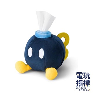 【電玩指標】十倍蝦幣 NS Switch 任天堂 特典 超級瑪利歐 家庭＆派對 炸彈兵 捲筒面紙盒 衛生紙 面紙套 面紙