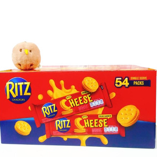 COSTCO 好市多 RITZ 麗滋 起司餅乾 起司夾心餅乾 起司三明治餅乾隨手包 起司三明治 起司 隨手包 箱購 盒購