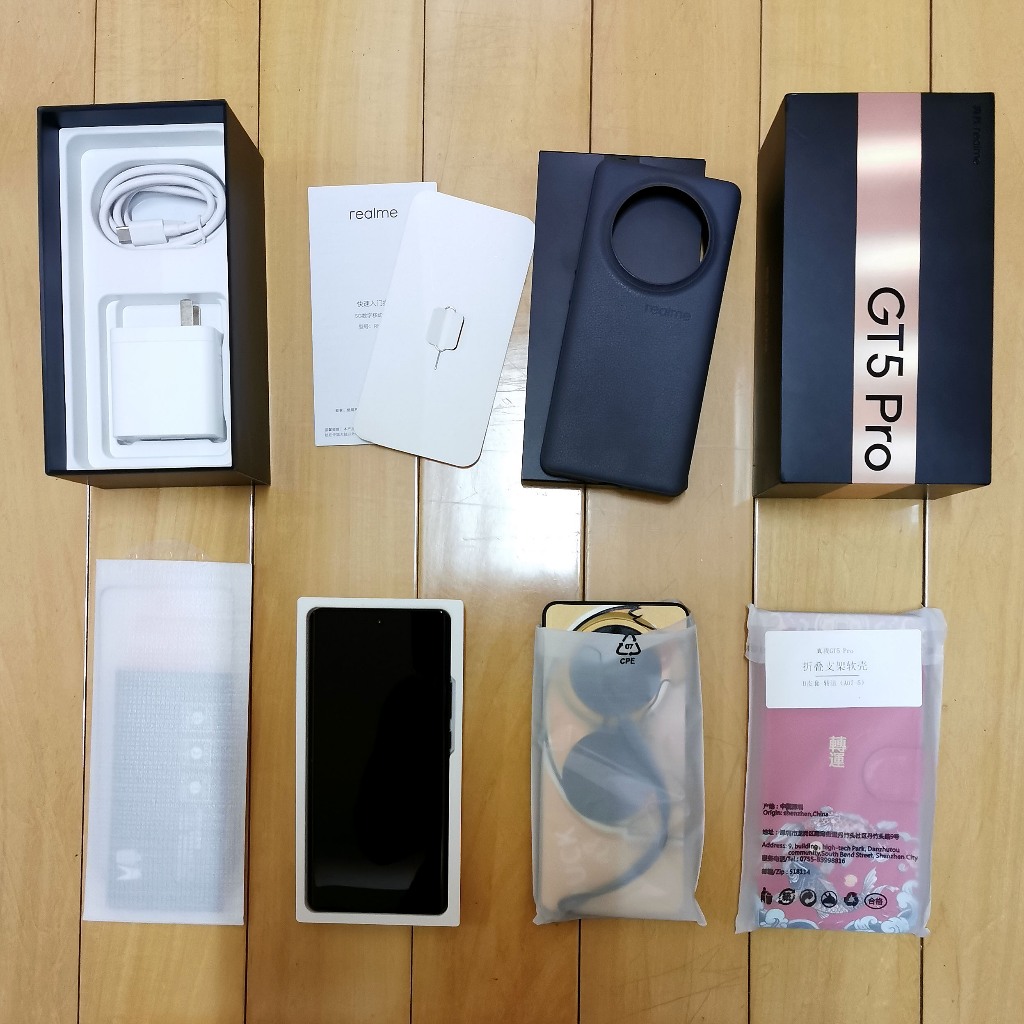 【二手】陸版 Realme GT5 Pro 16G/512G 6.78吋 5G四鏡頭潮流性能旗艦手機
