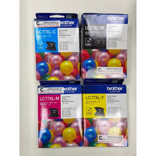 Brother 原廠公司貨 墨水匣 LC77XL-BK LC77XL-C LC77XL-M LC77XL-Y 過期可使用