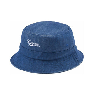 全新 Supreme SS24 Coated Denim 牛仔丹寧漁夫帽 刺繡 logo 帽子 2688 2686
