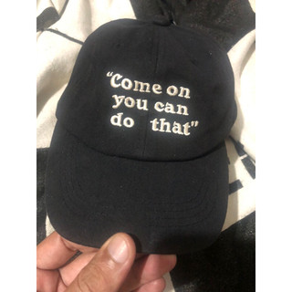 kid 二手 古著 Net Come On u can do that小童 兒童 老帽 棒球帽 cap 52cm