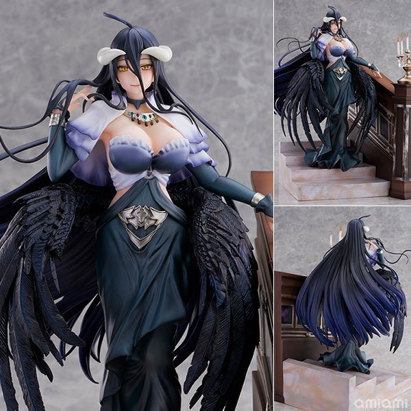 日版 eStream SSF OVERLORD 雅兒貝德 漆黑禮服 1/7 PVC 完成品