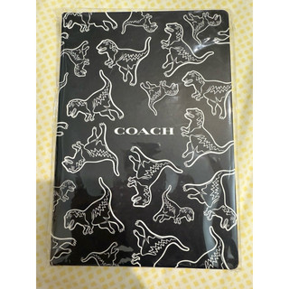 Coach 正櫃 恐龍束帶筆記本